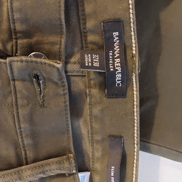 Banana Republic Traveler Pant 2.0  New With Label Men’s Slim Fit 32Wx30L - Picture 3 of 16